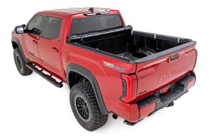 Toyota Tundra Soft Roll Up Bed Cover - Rough Country - Matte Black - '22-'24